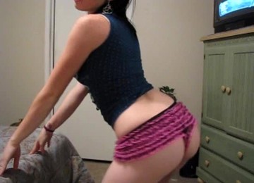 Horny Teen Chick Rylie Striptease And Loving It