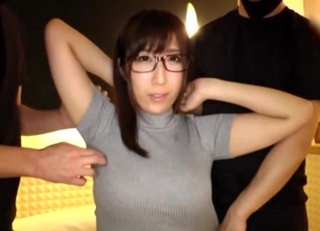 Sweet Japanese Girl Moans While Getting Pleased With Sex Toys