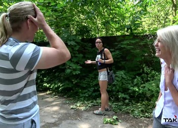 Experienced Blonde Simone Enjoying A Hardcore Fucking Act In The Car