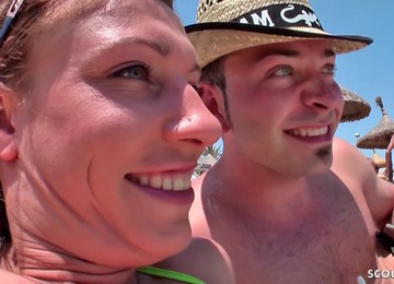 Amateur German Couple Outdoor Sex