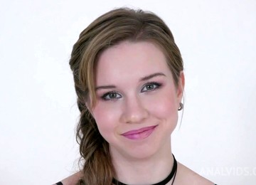 Euro Doll BIG BLACK DICK Ass Fuck - Anal Sex