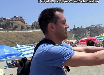 Beach, Recent, Amateur Girlfriend Filmed