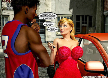 Interracial Animation, Oleh Man 3d, Cartoni Interrazziale