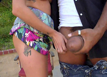 Naked Titted Shane Diesel Loves Big Black Cock