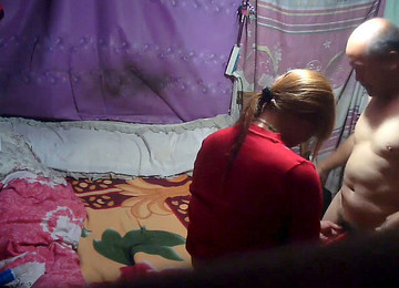 Chinese Grandfather Fucks The Prostitute