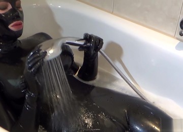 Bathing In Heavy Rubber