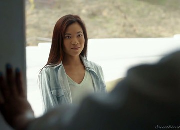 Hot And Flexible Lesbian Vina Sky Gets Her Asian Pussy Licked By Ebony Babe