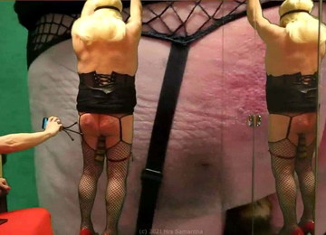 Spanked While Chained Up In The Mrs Playroom