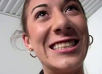 Busty Angel Is Sucking A Black Cock In A Gloryhole