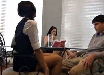 Real Estate Agent Footjob