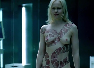 Ingrid Bolso Berdal Nude Scene In Westworld ScandalPlanetCom