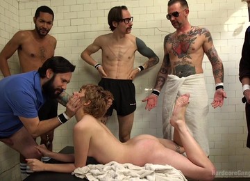 Short-Haired Hooker Group Hardcore Sex