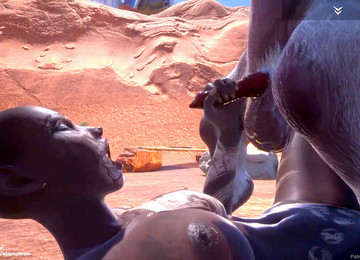 Animal, Village, Hooves