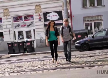 Czech Slut Picked Up And Fucked