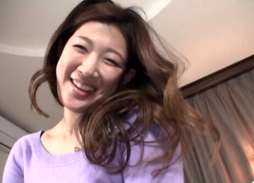 Homemade Video Of A Kinky Japanese Wife Playing With A Hard Cock