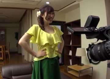 Homemade Video With A Good Looking Japanese Darling And Her BF