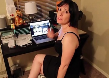 Mature Brunette Craving For Hard And Strong Penis In Her Bedroom