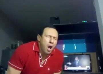 Man Expression When He Finish