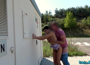 Hot Romanian Beauty Fucked For Cash - PublicAgent