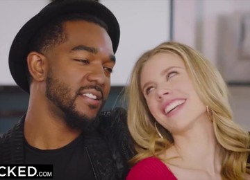 Anya Olsen And Cadence Lux Foursome Interracial Sex