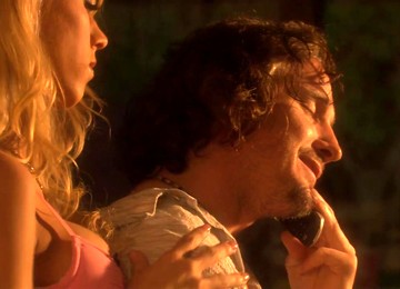 Huge Tit Blonde Dickriding Guy On The Table After Sucking His Cock