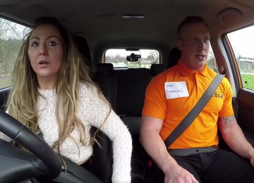 Fake Driving School - Rookie Instructor Fucks Classy MILF 1 - Classy Filth