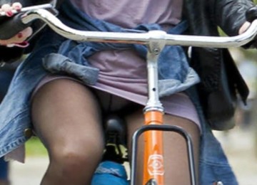 Bicycle Upskirt