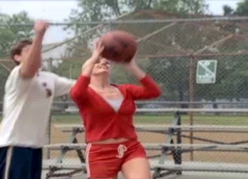 Lauren Anderson Gets Naked After A Basketball Game