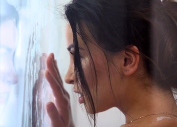 Just Married Couple Having Sex In The Shower Before Going To Work