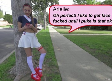 Chick From Hookups Site Arielle Faye Gives A Rimjob And Sucks Cock Deepthroat