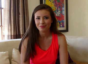 Casey Calvert Gives A Fantastic Deepthroat Blowjob In POV Scene