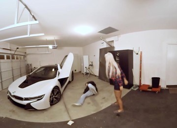 Hot Milf Fuck The Car Theif