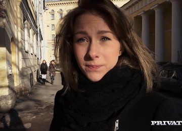 Russian Teen With Small Tits Gets Hammered Doggystyle