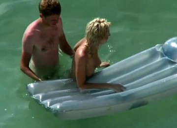 Kama Sutra On The Beach Couples Have Sex In The Sea