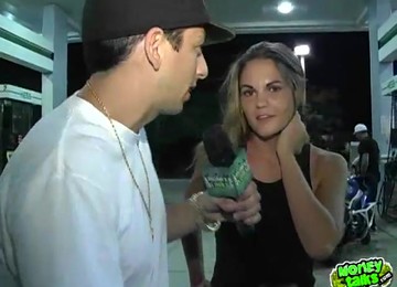 Horny Blonde Gets Fucked In Exchange Of Money