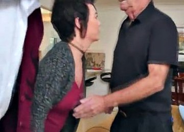 Inked Teen Cumswallows In Oldvsyoung Mmf Trio