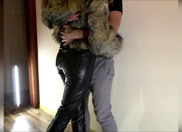 High Heels, Black Leather