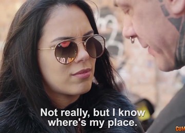 Uruguayan Milf Katrina Moreno Hooks Up With One Brutal Tattooed Man