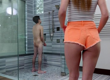 Smooth Fucking In The Shower With Trimmed Pussy Hottie Jill Kassidy