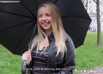 Copulation Casting For Blond Teeny - Young Girl Olivia Grace