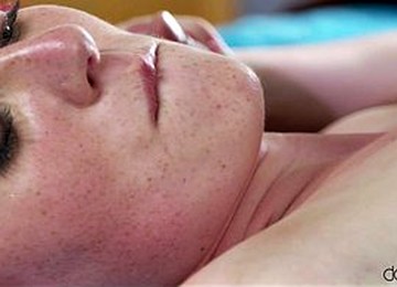 Attractive Redhead Babe With Natural Breasts Gets Shagged