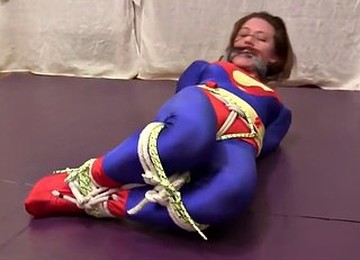 Superwoman Tied & Bound