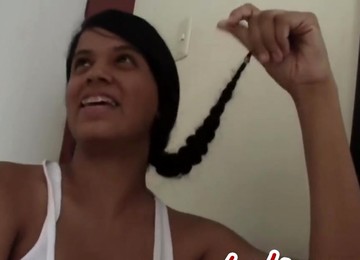 Big Tit Hooker Gets Smiled Wiped Off Her Face When She Sees The Giant Cock