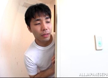 Busty Asian GF Soaps Up Her Man And Milks His Cock