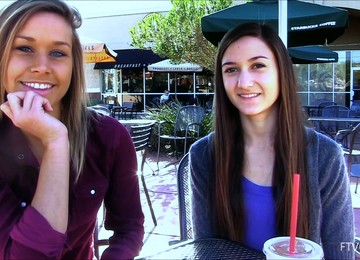 Two Kinky Beauties Love Kissing Topless