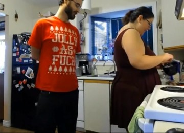 Breakfast Hidden Cam