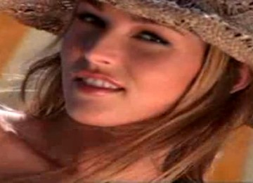 Brown-haired Beauty Crista Nicole Shows Her Big Boobs