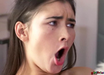 Girlfriends - Hair Tutorial Becomes Lez Love Making Tape 2 - Bambi Joli