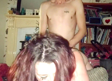 Bbw Cuckold, Red Hair, Amateur Cuckold