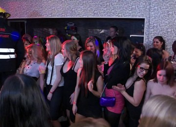 Hot Babes In Group Sex At The Party Sucking Cock And Fucking